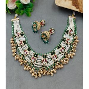 ชุดสร้อยคอพร้อมต่างหูทองเหลืองชุบทองประดับมอสซาไนต์คุณภาพพรีเมียมสุดหรูสำหรับผู้หญิง เหมาะสำหรับเป็นของขวัญในงานปาร์ตี้ งานแต่งงาน และวันครบรอบ - Product Image 1