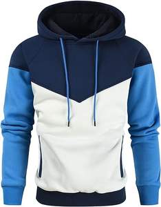 Sweat à capuche vierge personnalisé pour hommes avec poche plate en coton épais sweats unisexes vêtements logo personnalisé surdimensionné épais sweats à capuche pour hommes - Product Image 1