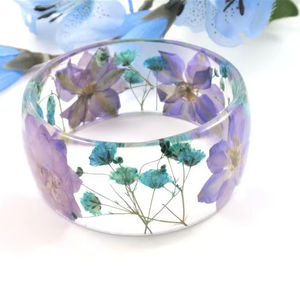 FAVORITA Exagerado Deslumbrante Resina Multicolor Acrílico Pulsera Ancho Irregular Cuadrado Moda Brazalete - Product Image 1