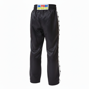 Pantalones de Lona Transpirables Casuales y Rectos para Muay Thai y Kickboxing, Personalizables al por Mayor, de Alta Calidad, con Telas de Marca Personalizada para Hombre - Product Image 2