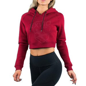 Sudadera Corta con Capucha para Mujer, Ropa Deportiva para Exteriores, Transpirable, de Alta Calidad - Product Image 2