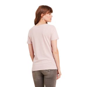 Camiseta de Secado Rápido con Estampado a Cuadros y Cuello en V para Mujer, Manga Corta, Ecológica, Transpirable, que Absorbe la Humedad, Ropa Deportiva Informal al por Mayor - Product Image 2