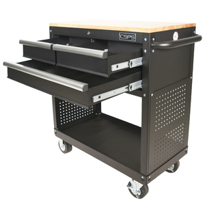 91cm 03 Tiroirs Roulants Armoire à Outils Chariot Polyester Transportant Protecteur pour Mécanicien Garage Entrepôt Industrie OEM - Product Image 3