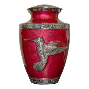 Handcrafted Urn for Human Ashes | Premium <b>Memorial</b> <b>Keepsake</b> | Premium Adult brass Urn <b>Box</b> - Product Image 3