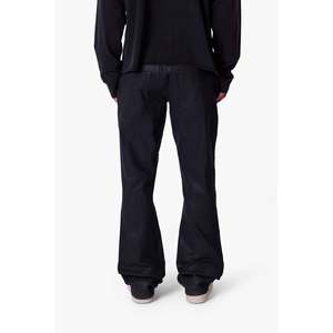 กางเกงยีนส์ Bootcut ทาน้ำมัน B731-ดำ - Product Image 1