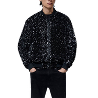 Vestes pour hommes en toile à paillettes, coupe-vent et respirantes, avec logo sur le devant, col en V, décontractées, de haute qualité, pour l'hiver, best-seller, vente chaude