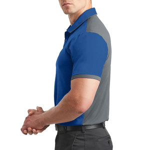Camiseta Polo de rendimiento que absorbe la humedad para hombre, camisetas de golf transpirables - Product Image 6