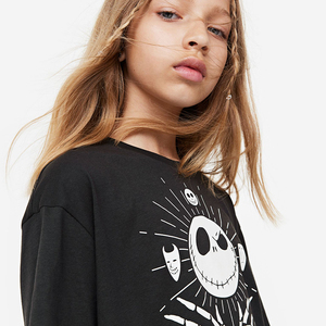 Camisetas de manga corta para niña, camiseta para Adolescente con diseño personalizado impreso - Product Image 2