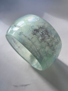 Joyería asequible, pulsera acrílica de resina, brazalete exagerado, deslumbrante, Multicolor, ancho, Irregular, cuadrado, pulseras acrílicas para mujer - Product Image 6