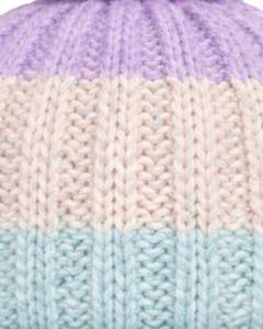 หมวกบีนนี่ไหมพรมถักลายลูกบอลปอมปอม สำหรับฤดูหนาว สีพาสเทลลาเวนเดอร์และมิ้นท์ ขอบริบ นุ่ม อุ่น ผลิตจากอะคริลิก สำหรับทุกเพศ ขายส่ง - Product Image 6