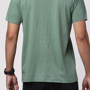 เสื้อยืดพิมพ์ลายกราฟิกสำหรับผู้ชาย ผ้าฝ้าย 100% น้ำหนักเบา ระบายอากาศได้ดี สวมใส่สบาย เหมาะสำหรับการเดินทางและแฟชั่นสตรีทสไตล์ - Product Image 4