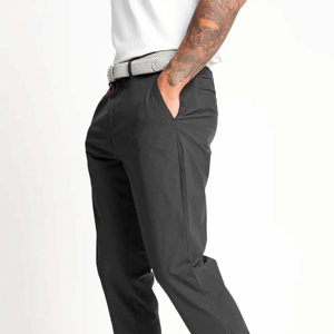 Logotipo personalizado de alta calidad de lona Formal ligero recto pantalón Golf secado rápido transpirable cómodo pantalón de lobo para hombre - Product Image 1