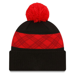 Gorros de impresión digital de alta calidad hechos a medida Sombrero de punto con pompón de tendencia de Venta caliente por OEM Jacquard Unisex Travel - Product Image 2