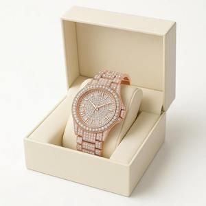 Expansive VVS Moissanite Diamond Hiphop <b>Mens</b> <b>Watch</b> Luxury Premium Shine Bold Statement Piece for Everyday & Party Wear - Product Image 3