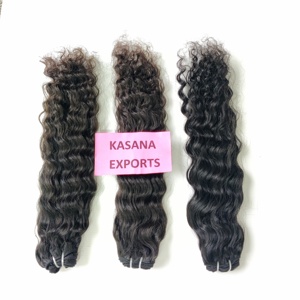 100% Remy Human Hair Deep <b>Wave</b> Indian Cuticle Aligned Natural Color Easy Apply Full Lace Wig <b>Cap</b> Hair Extensions - Product Image 4