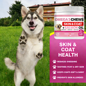 Aceite de Pescado para Mascotas OEM/ODM para Perros y Gatos, Promueve un Pelaje Hermoso y una Piel Saludable, Omega-3-6 EPA DHA, Alivia Alergias, Picazón e Hidrata - Product Image 4
