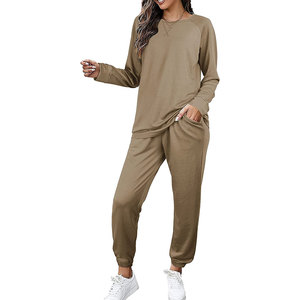 Approvisionnement direct usine – Survêtement respirant personnalisé de haute qualité pour femme, nouveau style, haut imprimé épais 100 % coton, faible MOQ - Product Image 3