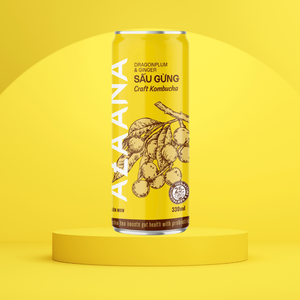 Kombucha แหล่งรสชาติผลไม้บรรจุภัณฑ์ธรรมชาติที่ไม่มีแอลกอฮอล์ผลิตในเวียดนาม - Product Image 2