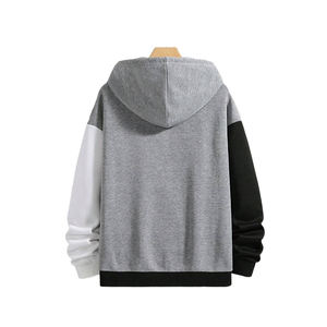 เสื้อฮู้ดและสเวตเตอร์ของผู้ชายเสื้อมีฮู้ดโอเวอร์ไซส์แบบสวมศีรษะโอเวอร์ไซส์กำหนดเองได้สำหรับออกกำลังกายจ๊อกกิ้ง - Product Image 2