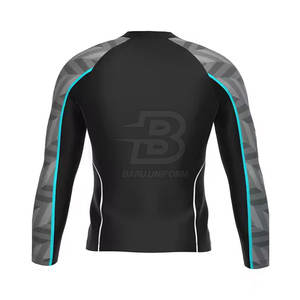 Diseño personalizado MMA Rash Guard superventas MMA Rash Guard Fitness Wear MMA Rash Guard para la venta - Product Image 2