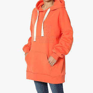 Sudaderas Largas de Invierno para Mujer, 100% Algodón, Color y Talla Personalizados, Logotipo Frontal, Diseño Más Reciente de 2025 - Product Image 3