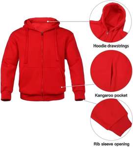 ชุดวอร์มสำหรับผู้ชายชุดวอร์มผ้าสแปนเด็กซ์/ ผ้าฝ้าย - Product Image 2