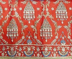 ชุดสูทแฟนซีปักด้วยมือสำหรับผู้หญิงดีไซน์เนอร์ทันสมัยแฟชั่นอินเดียไม่เย็บติดสำหรับปาร์ตี้ - Product Image 2