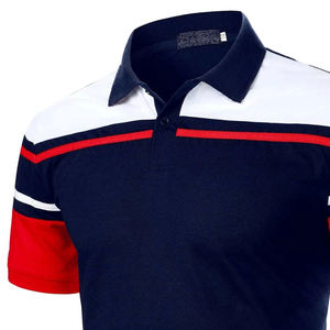 Polo pour hommes nouveau style été vêtements d'affaires vente chaude broderie Polo T-shirt 100% coton respirant à manches courtes Polo - Product Image 4