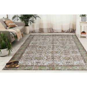 Antique Decor Printed <b>Rug</b> - Luxury Brown <b>Rug</b> for Living Room,Luxury <b>Velvet</b> <b>Rug</b> - Product Image 5