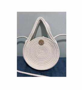 Bolso de mano de resina ecológica pintado a mano para bodas y fiestas - Elegante cartera de señora con asa glamurosa para la noche - Product Image 2