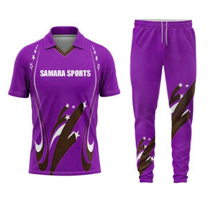 Traje de uniforme de cricket personalizado de la mejor calidad al por mayor, diseño por sublimación, sus propios chándales de uniforme de cricket - Product Image 1