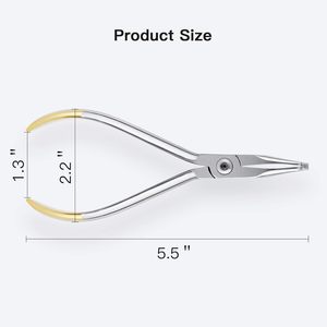 Pince de dissolvant d'adhésif dentaire de haute qualité accolades support de ciment de liaison orthodontique - Product Image 2