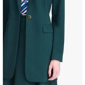 Blazer Blu da Donna Calvin Klein con Chiusura a Bottone Singolo, Tre Tasche, Taglia 0 - Product Image 3