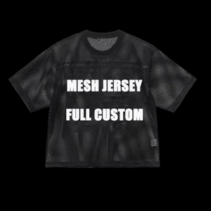 เสื้อเจอร์ซีย์อเมริกันฟุตบอลโอเวอร์ไซส์พิมพ์ลายเสื้อยืดตาข่ายพิมพ์ซับลิเมชันตามสั่ง - Product Image 1