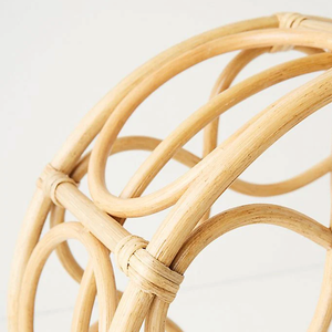 Casier à vin en rotin casier à vin en rotin présentoirs de bouteilles en verre étagère de rangement à la main pour bouteilles décor à la maison - Product Image 5