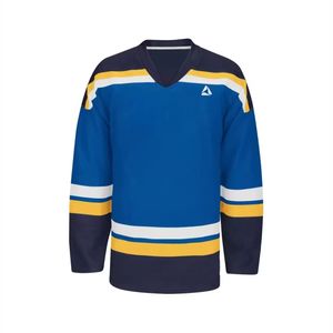 Maillot de hockey sur glace en maille de polyester pour joueurs professionnels personnalisés OEM de nouveau style pour hommes maillot de hockey sur glace sur mesure pour hommes - Product Image 3