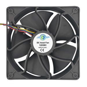 120x120x38 औद्योगिक अक्षीय प्रशंसक मोटर केबल 4 पिन120 मिमी प्रशंसक 7000 आरपीएम हवादार या खनन रिग के लिए हवा प्रसारित करता है - Product Image 3