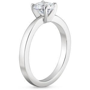 Anillo de boda de diamante cultivado en laboratorio de corte redondo personalizado al por mayor anillo de compromiso solitario hecho a mano de diamante para mujer - Product Image 2