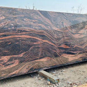 Hot Pick Dalle de granit du sud brun de l'Himalaya Grande dalle moderne polie pour une application de sol dans le monde entier Conception graphique sans couture - Product Image 1