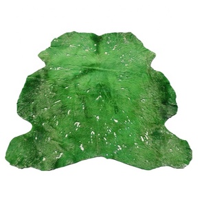Cuir de vachette véritable teint, couleur unie, peau de vache naturelle pour sacs et chaussures - Product Image 3