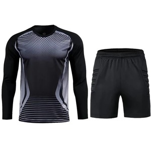 Uniforme de portero de fútbol para adultos para hombres, esponja protectora, fútbol, manga larga, Chico, entrenamiento, portero, camiseta de fútbol, pantalones superiores - Product Image 6