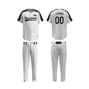 2025 Diseño de ropa de entrenamiento Posee su equipo Kit de béisbol Ropa de práctica de secado rápido Kit de béisbol a la venta - Product Image 3