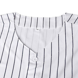 Uniformes de béisbol personalizados de último diseño personalizados, camiseta de béisbol sólida para hombres y mujeres, manga corta lisa - Product Image 5