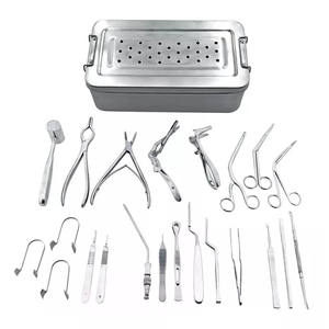 Système de stabilisation du dos nasal à flux d'air laminar pour septoplastie rhinochirurgicale complexe 23 pièces - Accès ostiometal - Outils ORL - Product Image 5