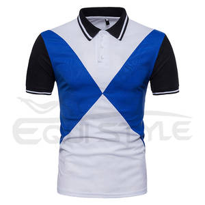 Polos originales unisex de alta calidad de algodón poliéster de manga corta polos de moda con logotipo personalizado polos - Product Image 2