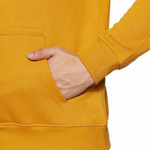 Sudadera con Capucha de Alta Calidad para Hombre, Color Amarillo, Hecha de Felpa de Algodón, con Logotipo y Diseños Personalizados - Product Image 5
