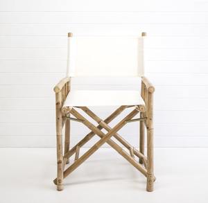 เก้าอี้ผู้กำกับพับได้ทำจากไม้ไผ่งานทำมือสำหรับตั้งแคมป์และงานปาร์ตี้ - Product Image 5