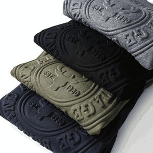 2024 dernière conception en gros personnalisé hiver en relief lourd 320 Gsm thermique surdimensionné hommes 3D en relief sweats - Product Image 5