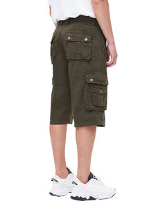 2025 hommes de qualité supérieure grande taille taille moyenne Cargo Shorts séchage rapide coton Style décontracté Logo personnalisé en gros pour vêtements de rue - Product Image 3