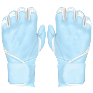 Gants de gardien de but en cuir respirant et durable, impression de logo personnalisée, paume plate, unisexe, doigts - Product Image 2